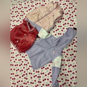 3T to 4t toddler winter bundle puffy vest jackets